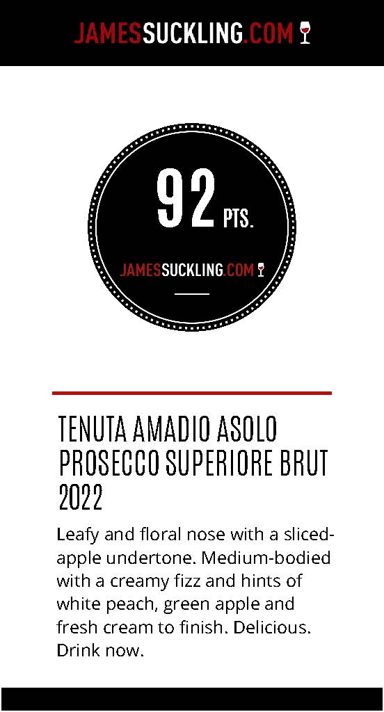 AMADIO - ASOLO PROSECCO SUP. DOCG BRUT / EXPORT